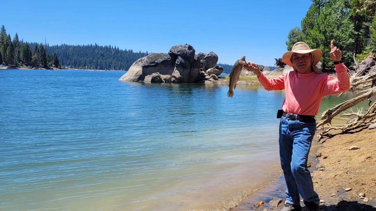 Trout Fishing Eagle Point Shaver Lake:  Nuv Ntses Txoj Kev Deb