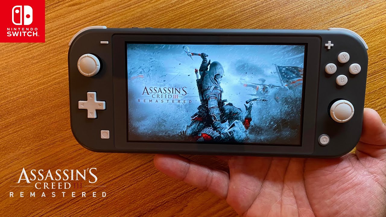 Assassin’s Creed 3 Remastered Nintendo Switch Lite Gameplay