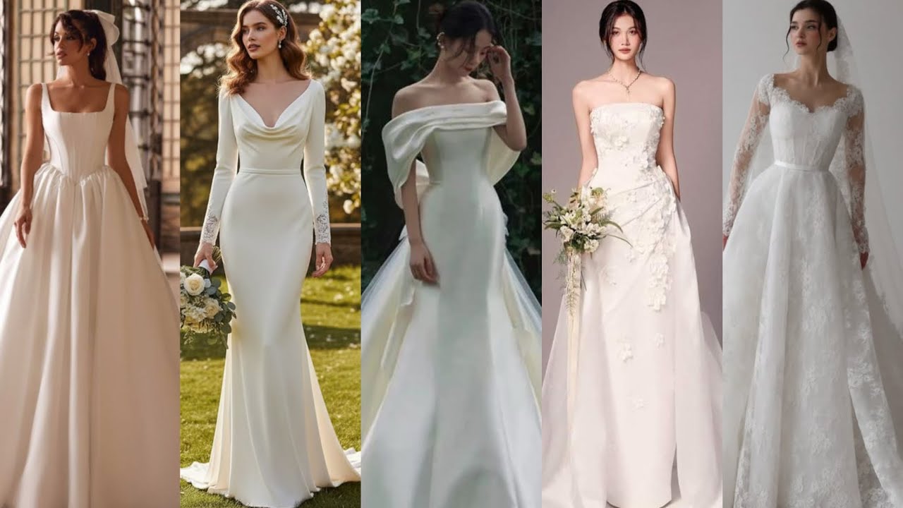 “Luxury Bridal Dresses 👑 | Beautiful Wedding Gowns & Lehenga Designs”