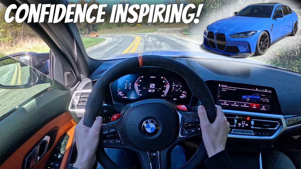 Последняя механическая коробка передач! BMW M3 2022 года — Горячий обзор