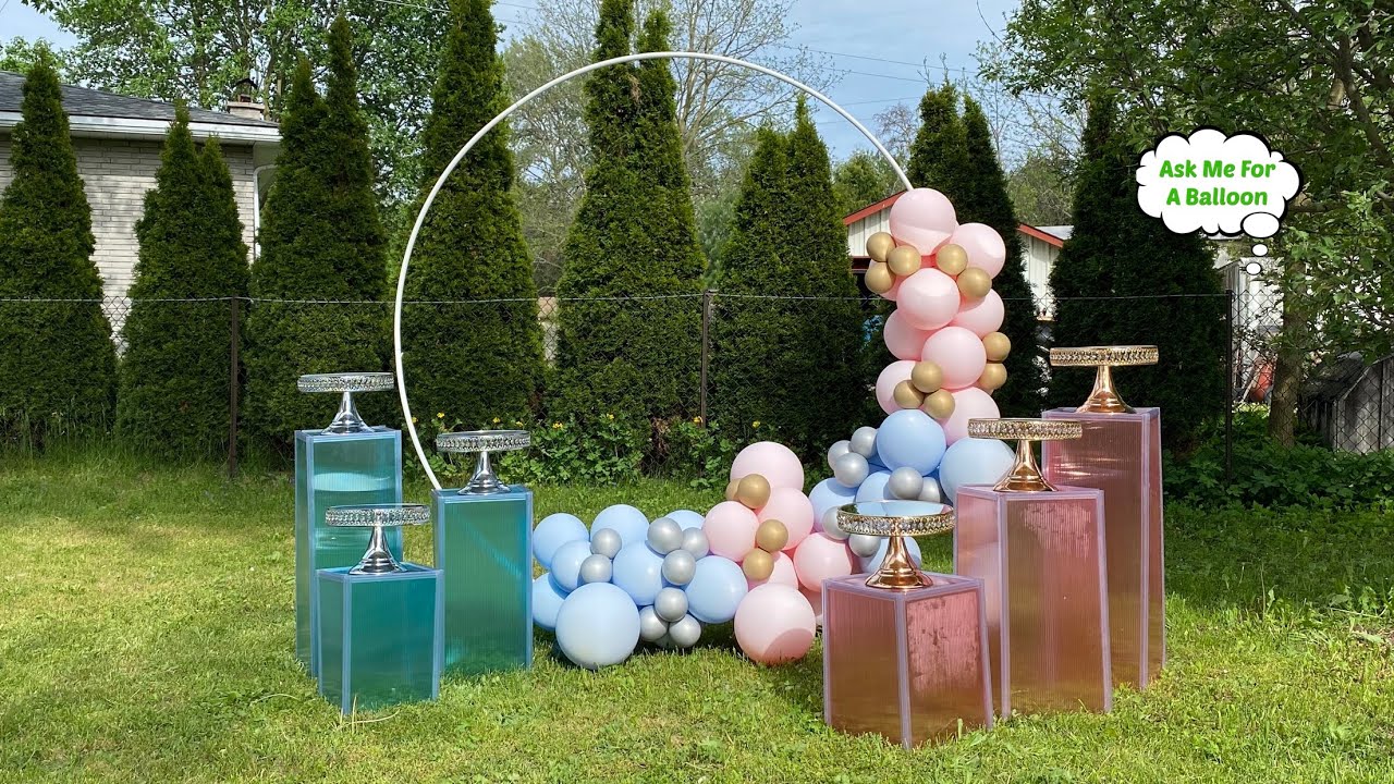 Double Stuffing Balloon Hoop Decoration