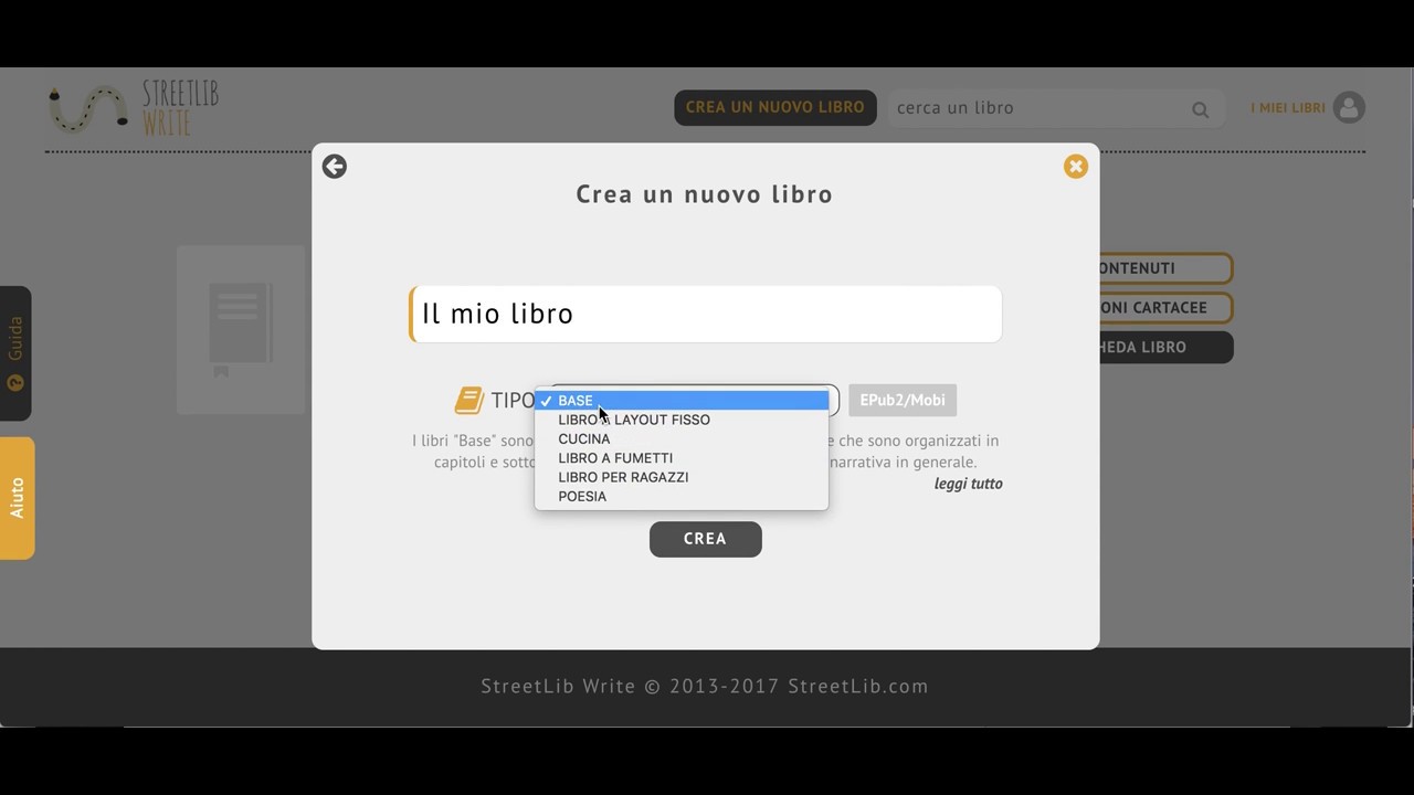 Crea il tuo ePub con SL Write