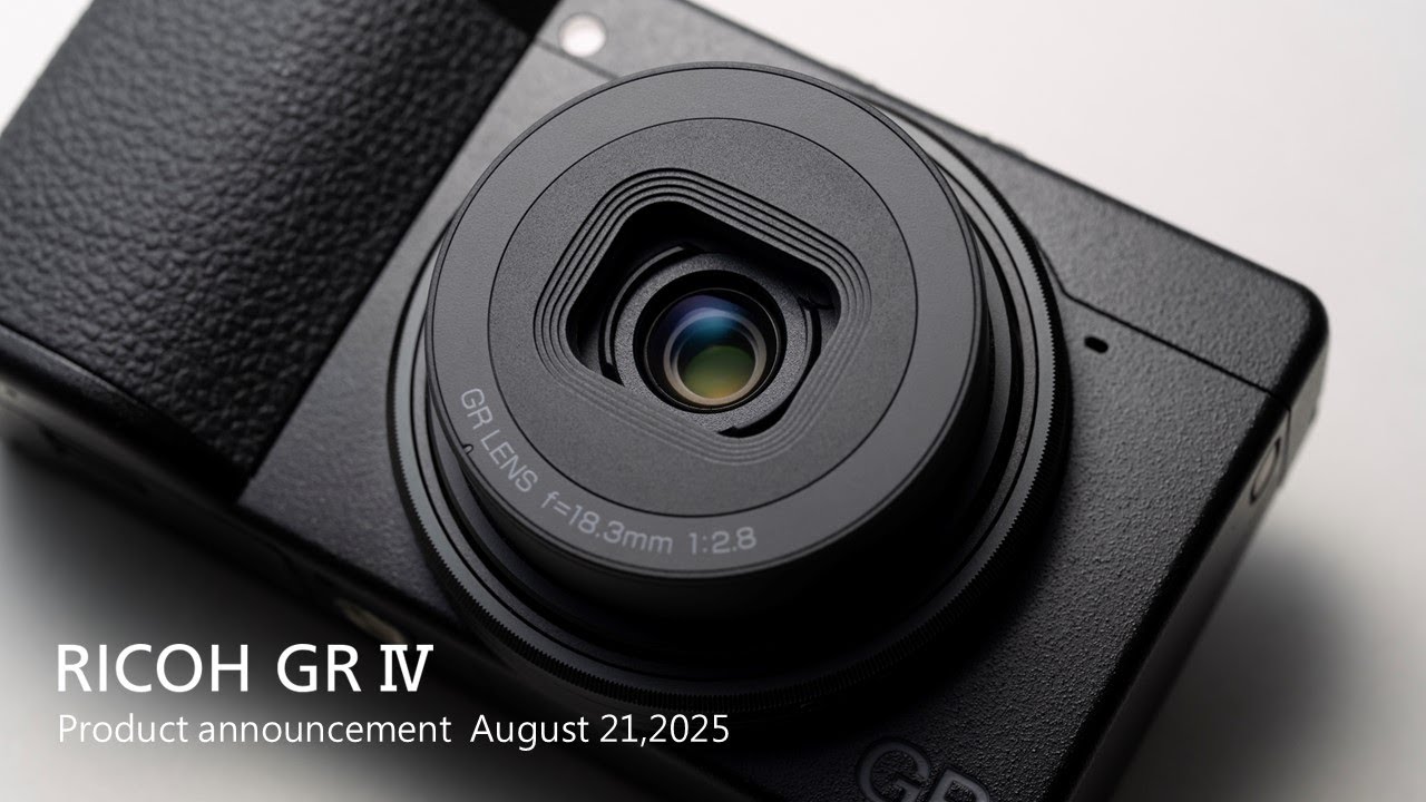 RICOH GR IV Product announcement August 21,2025