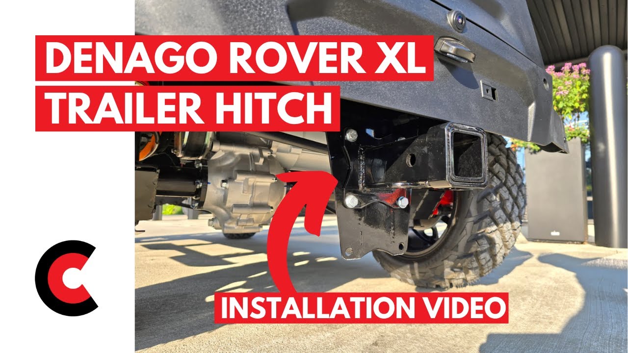 Denago Rover XL Hitch Receiver Installation Instructions