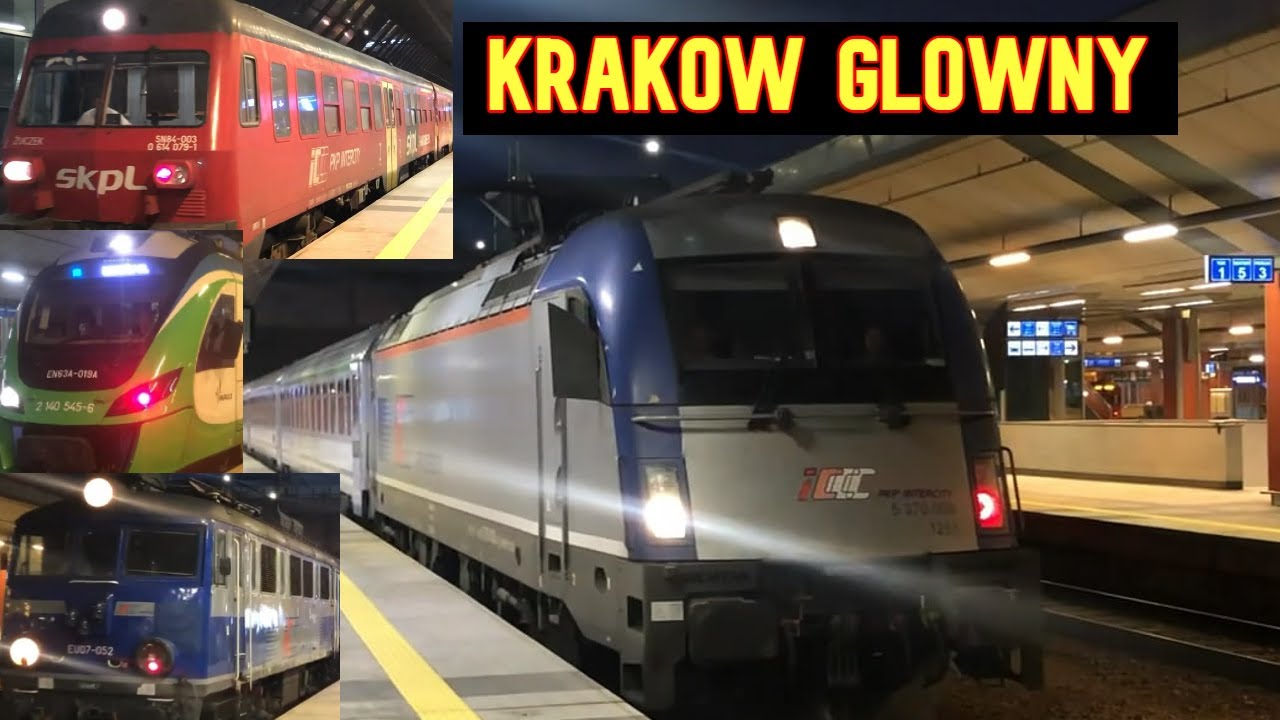 KRAKÓW GŁÓWNY MIX POCIĄGÓW