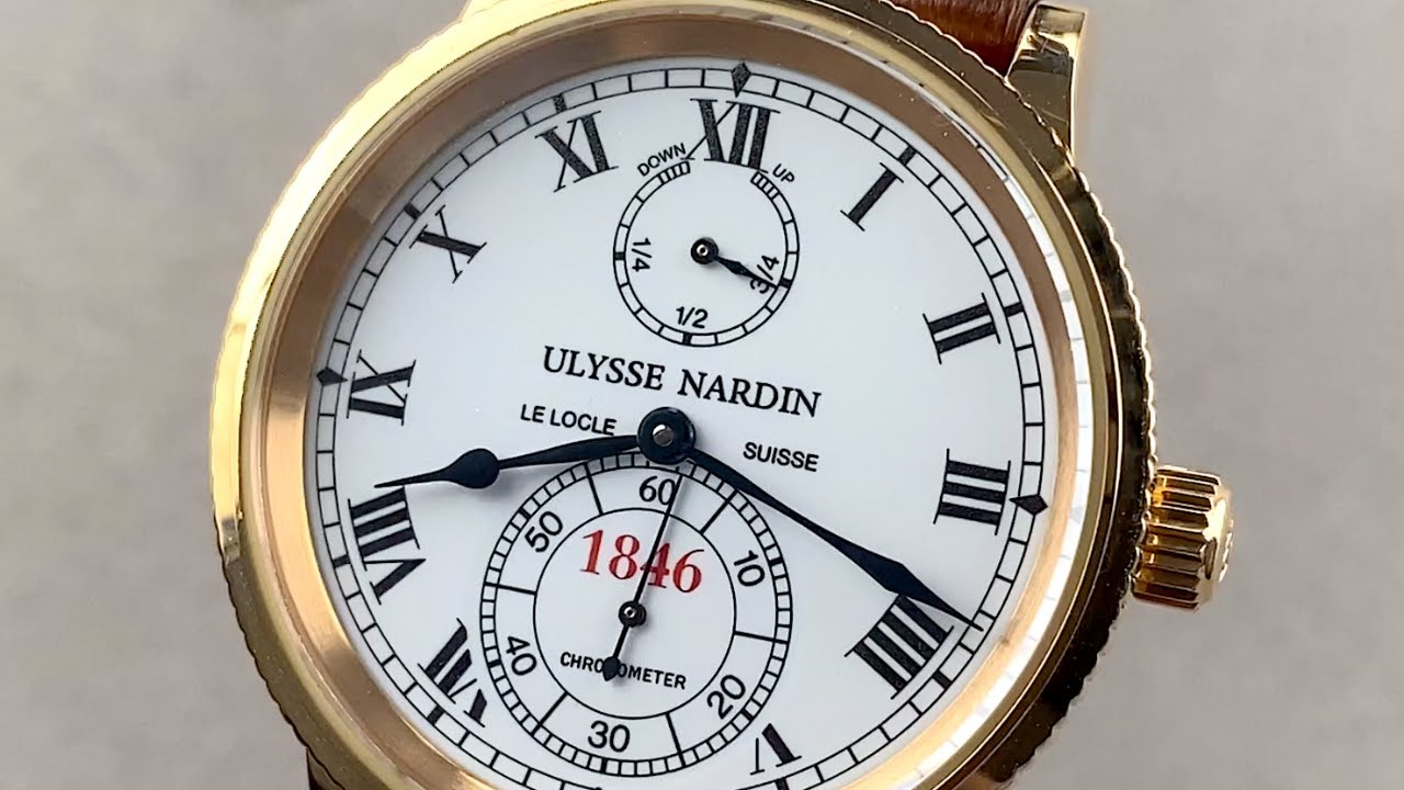 Ulysse Nardin Marine 150th Limited Edition 266-22 Ulysse Nardin Watch Review
