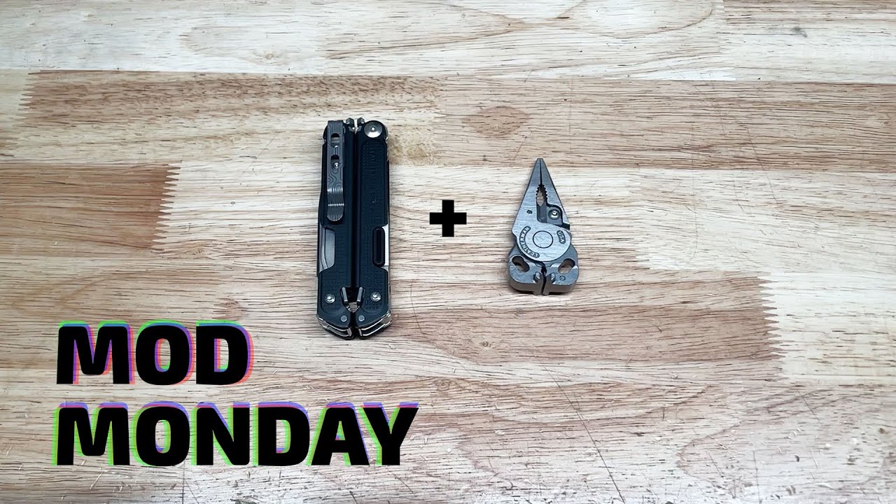 Замена плоскогубцев на мультитулах Leatherman Free P2, P4 и Arc #modmonday