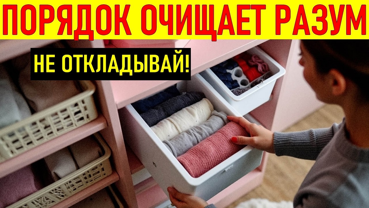 ПОРА НЕВЕСТИ ПОРЯДОК | 7 вредных привычек, которые мешают вам жить в чистоте и порядке!