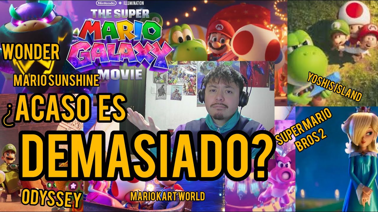 TRANQUILOS, la pelicula de #mariogalaxy  si tratara de Mario galaxy  #nintendo #mario #fyp #parati