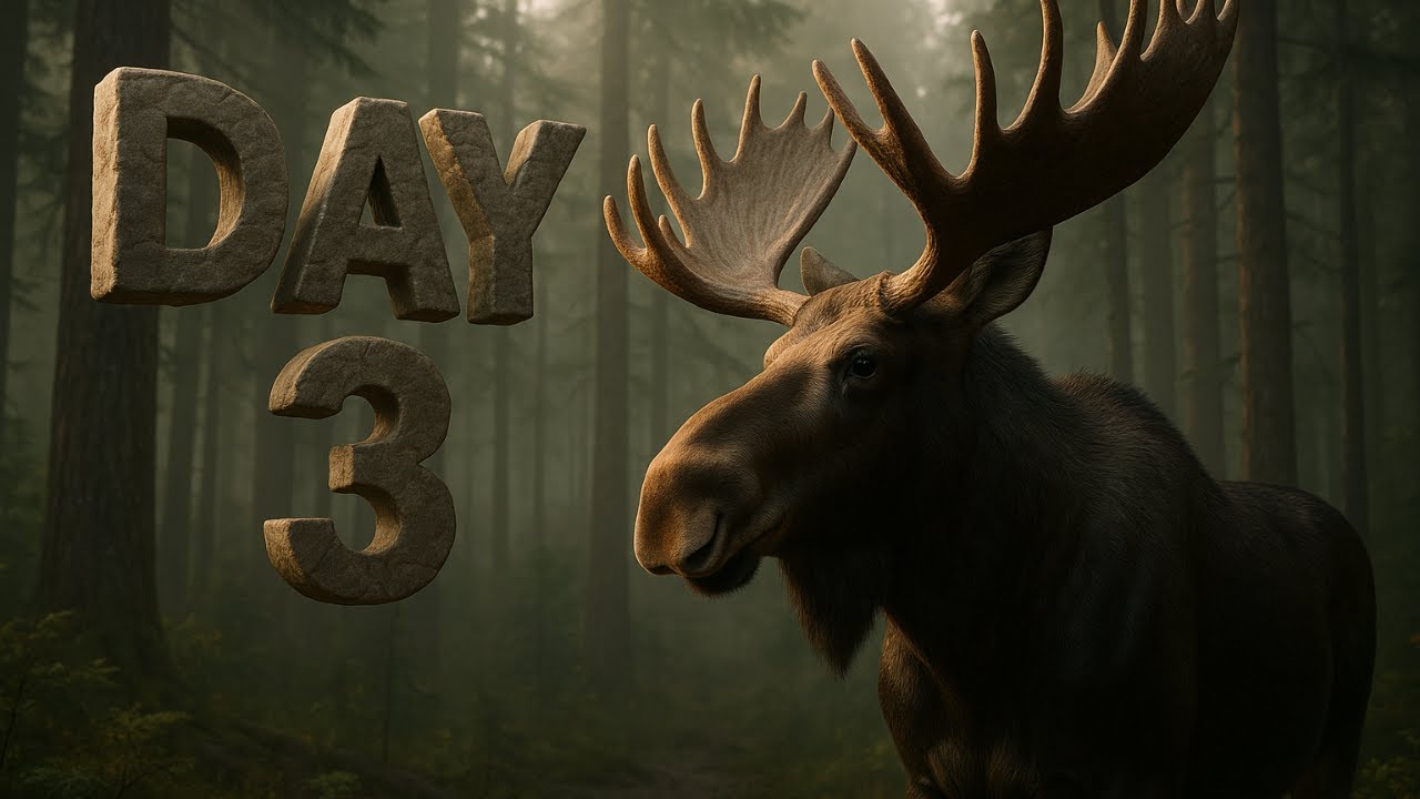 🔴Time-lapse of The Great Moose Migration | Nature's Journey | Day 3