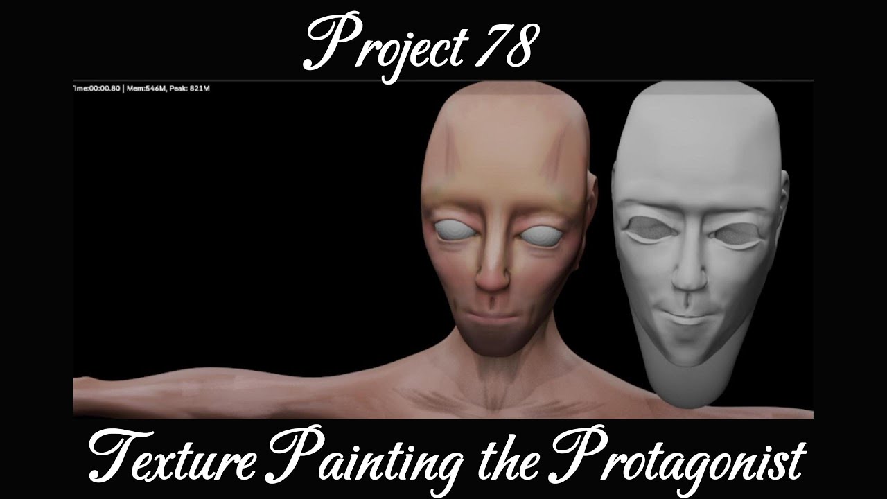 Texture Painting the Main Character