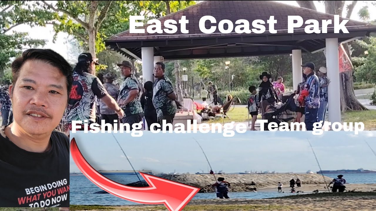 PUNTA KAMI NI YUSSOF SA EAST COAST PARK. PARA MANOOD NG FISHING CHALLENGE....