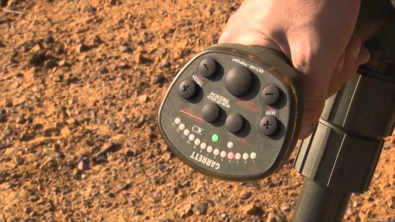 Обучающее видео по металлоискателям Garrett ATX, часть 1
