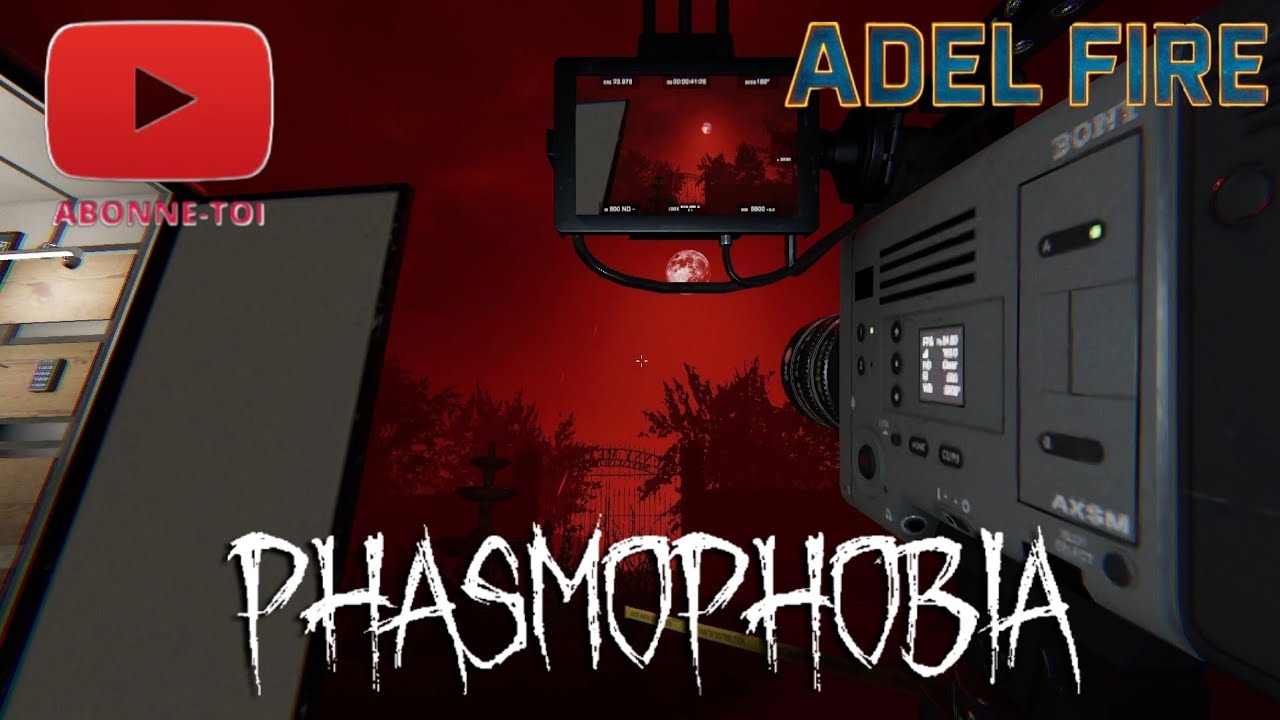Phasmophobia : on fait des enquêtes j'adore la lune de sang 🌕🩸