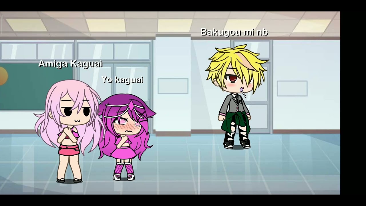 Nadie absolutamente nadie: La niña de 6 años que se creía novia de bakugou y hacia un bakudeku toxic