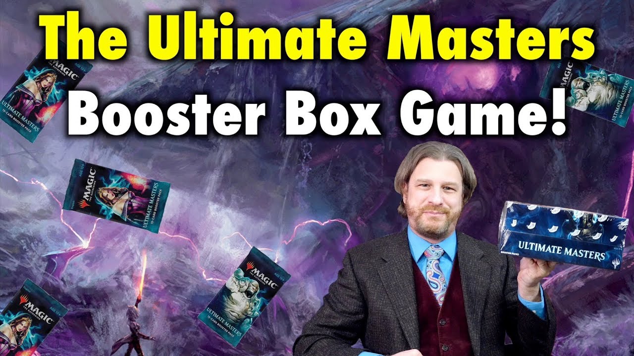 Давайте сыграем в игру из набора &laquo;The Ultimate Masters Booster Box&raquo; для Magic: The Gathering