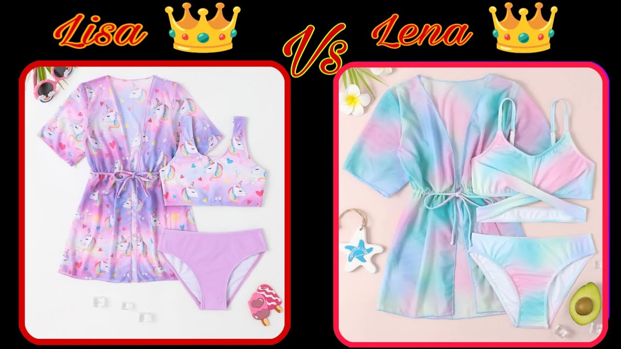 Lisa or Lena?👗✨🌺[Ultimate Decision] #random#cute #fypviral #lena #lisa #bedroom #trending #usa 