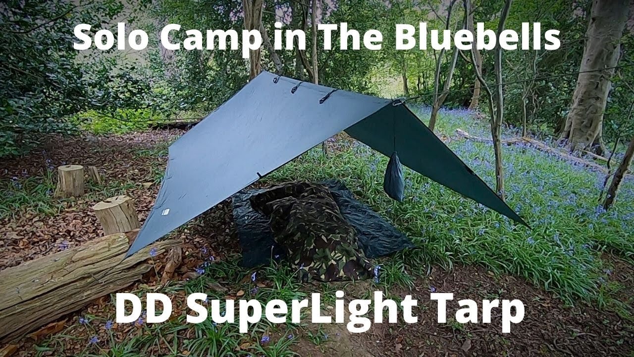 Solo Camp With The DD SuperLight Tarp