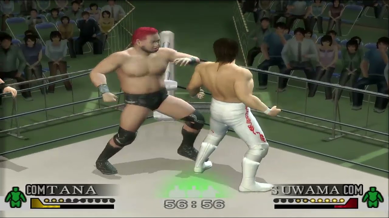 Wrestle Kingdom II GRAND TOURNAMENT  - Round One Matchup -  Hiroshi Tanahashi vs SUWAMA (PS2)