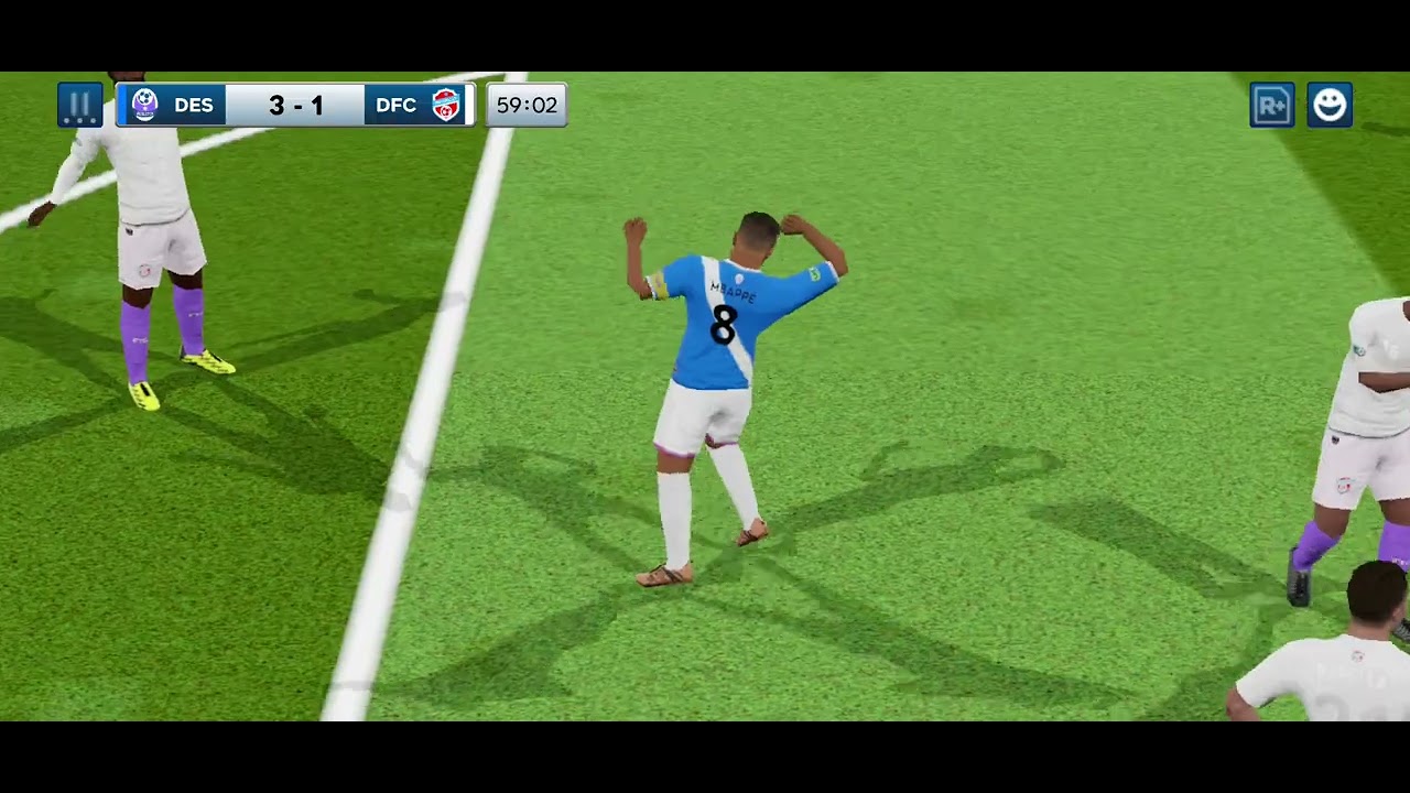 7 goals in a match Dream league soccer gameplay ⚽️ 2026 🥅👌 final score 5-2🥵