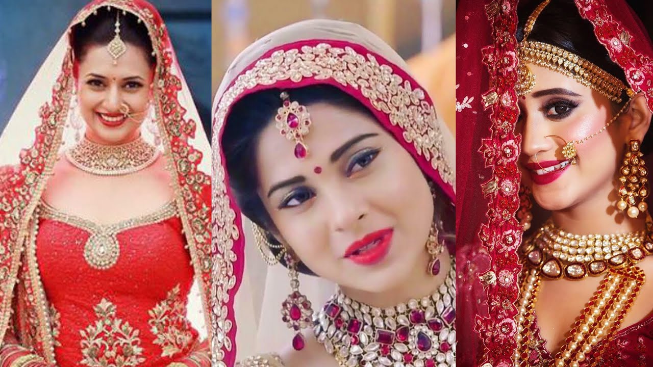 25 Most Beatiful Brides Of Star Plus 2020 | Divyanka Tripathi, Jennifer, Surbhi, Shivangi