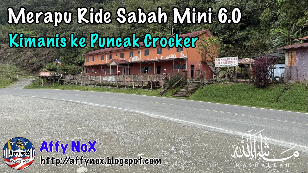 Kimanis - Puncak Crocker Full Video | Wmoto SM125i 🤭