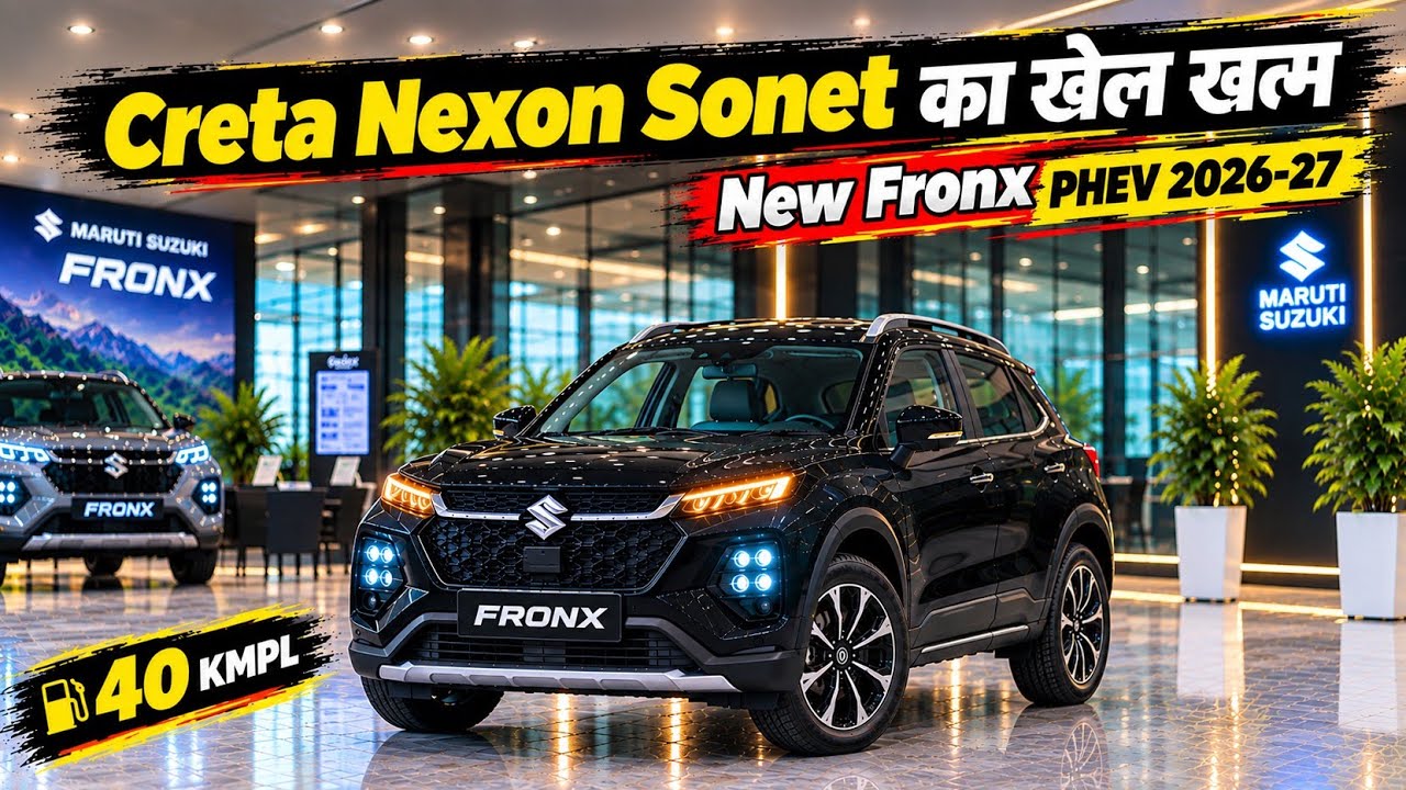 Upcoming Maruti Suzuki Fronx Strong Hybrid Car Launch In October 2026 | Features,Price, Launch Date 