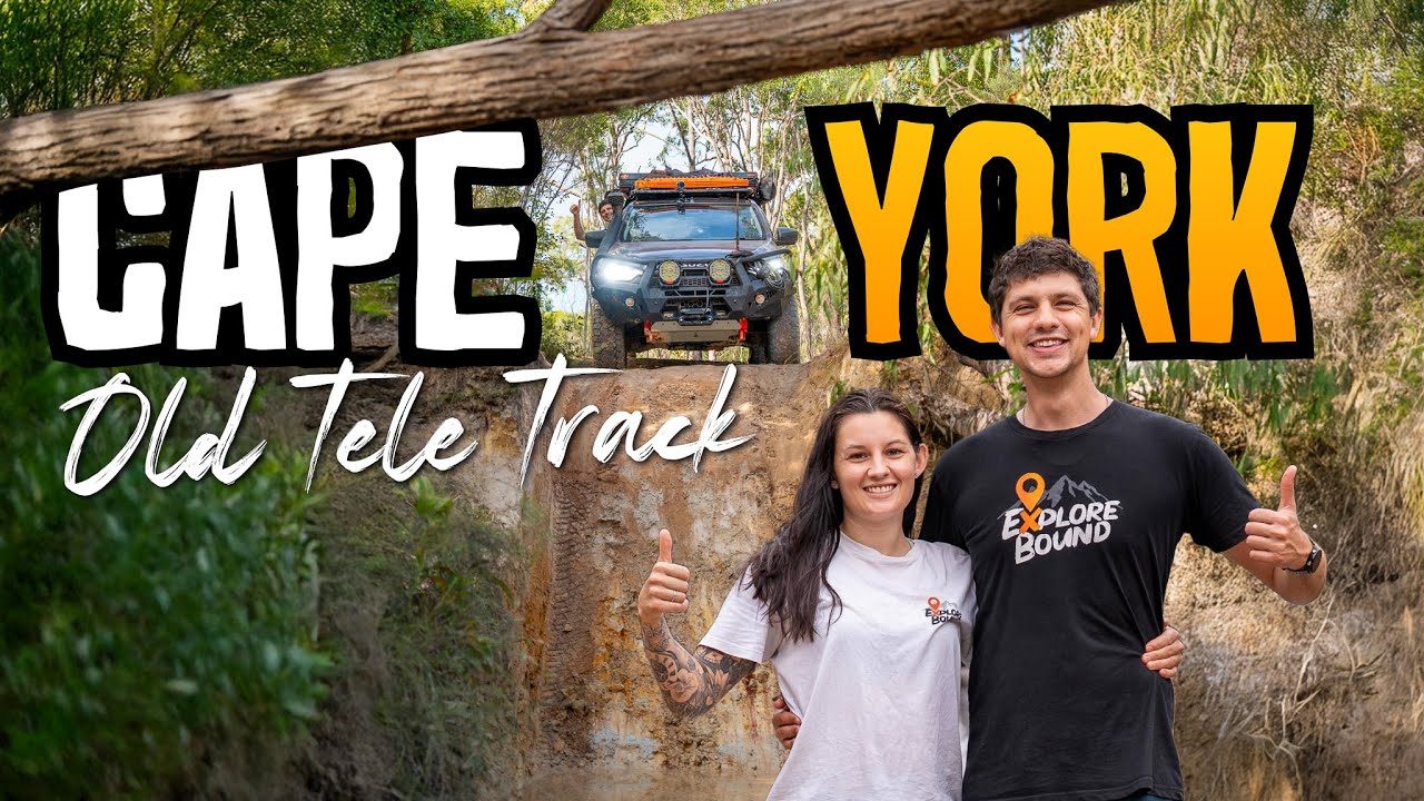 Attempting GUNSHOT in our TOURING BUILD at Cape York 😯 (while 5000km from home!!)