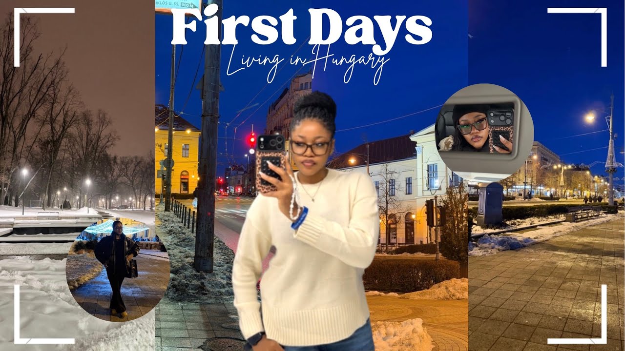 FIRST DAYS LIVING IN HUNGARY | shopping + classes + friends…