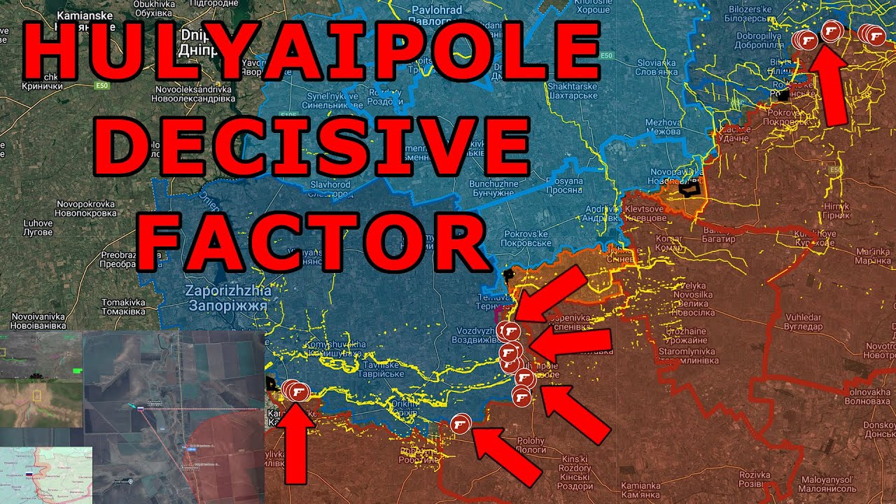 Major Russian Advantages Following The Capture of Hulyaipole | Several Towns Stormed