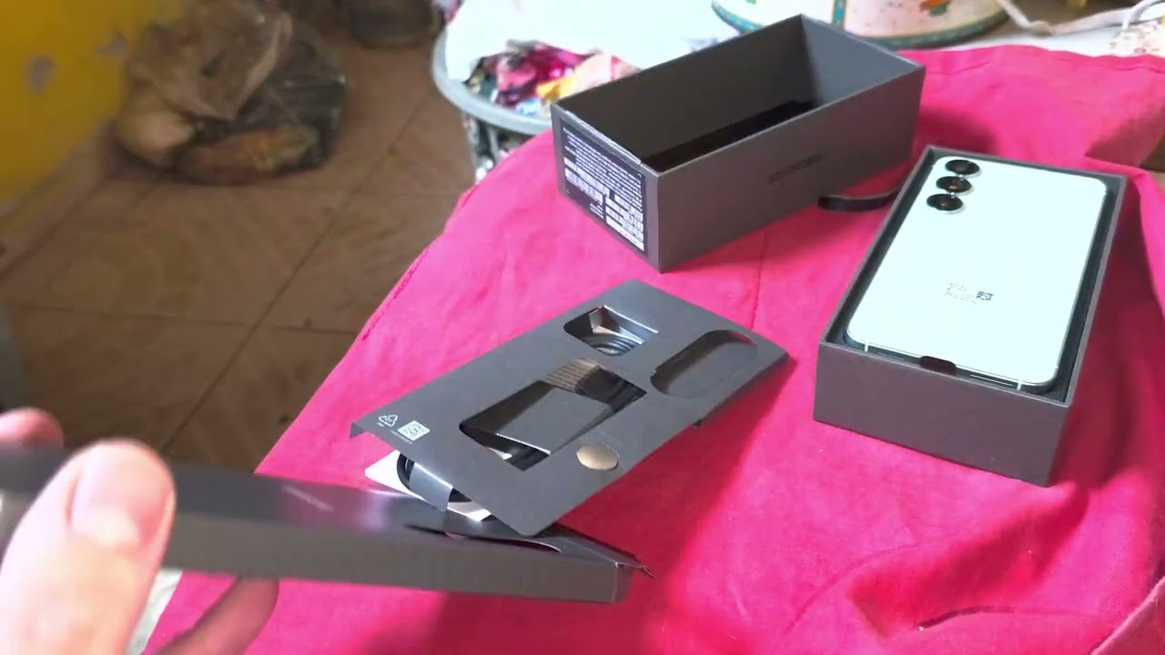 Unboxing Samsung s25!! O novo aparelho do canal!!