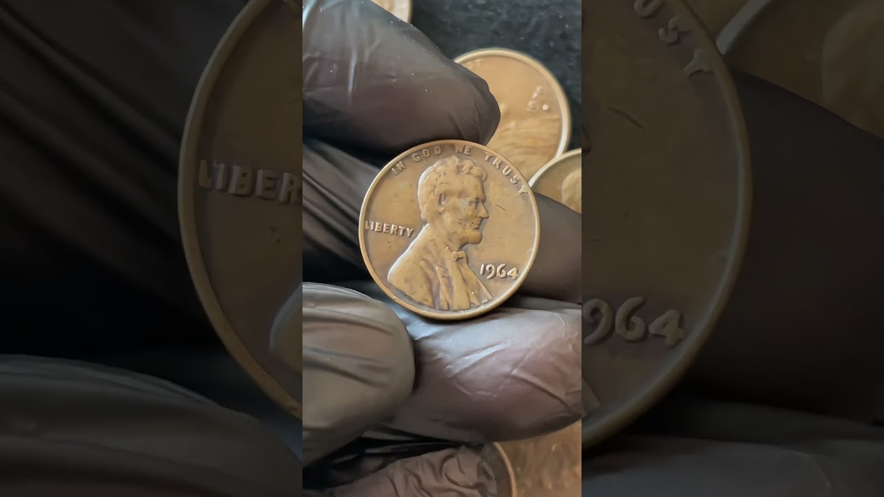 The Million Dollar 1964 Lincoln Penny No Mint Mark Coin Worth Money #coin #shorts #money