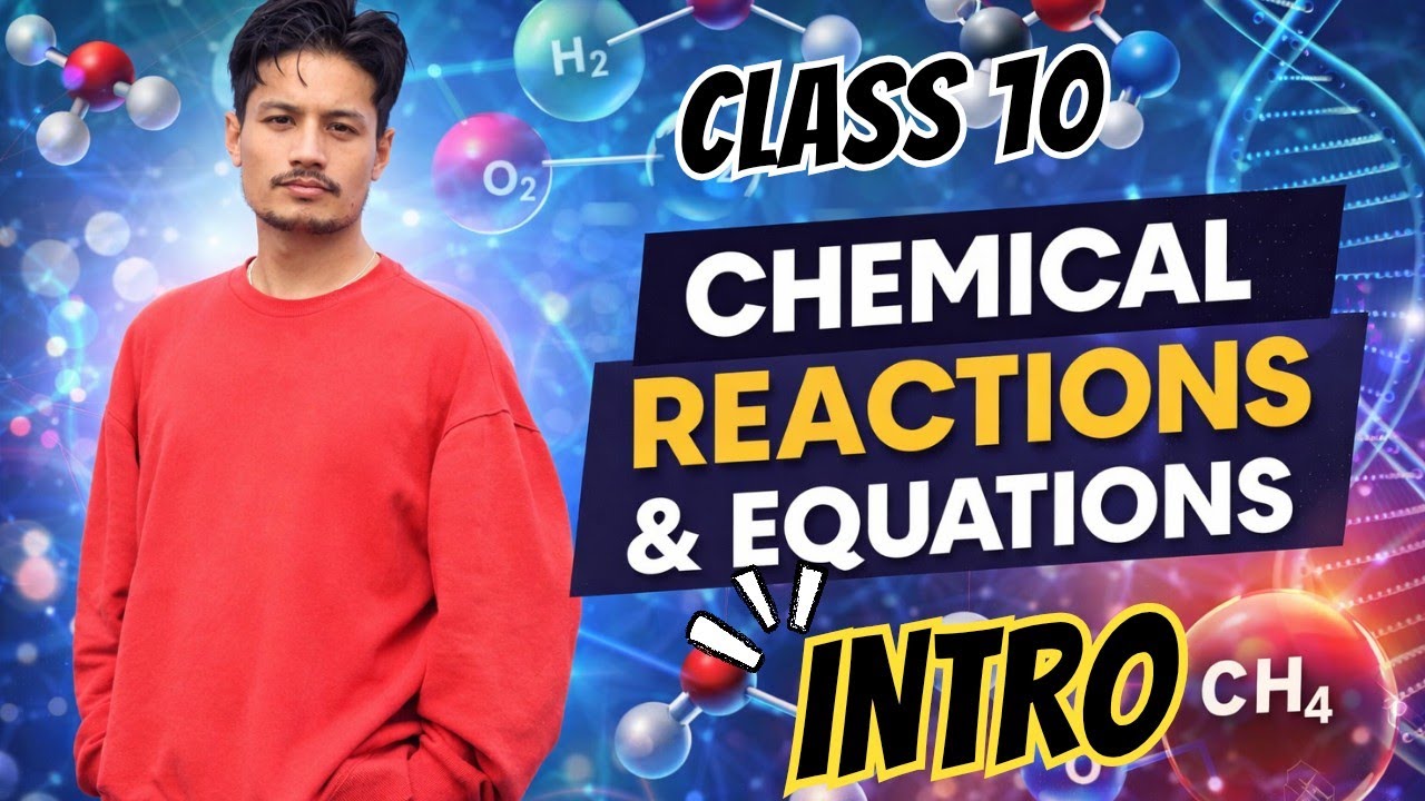 Chemical Reactions And Equations - Introduction / Class 10 / Chapter 1 #ncert #chemistry 