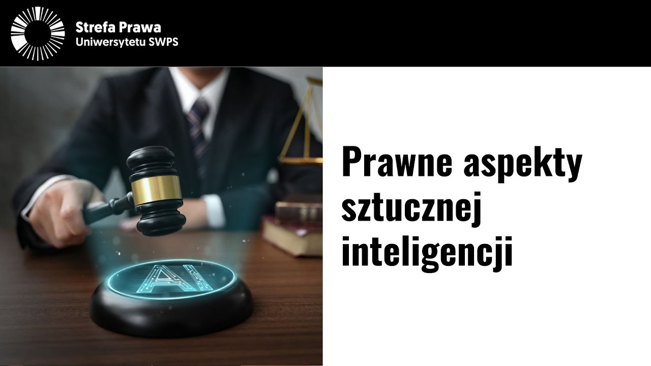 Prawne aspekty sztucznej inteligencji - dr Cezary Małozięć