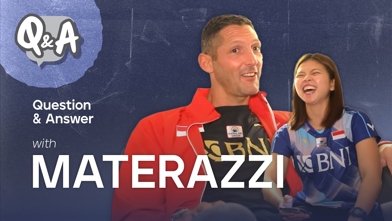 DUKUNGAN SPESIAL MATERAZZI UNTUK TIM THOMAS DAN UBER CUP INDONESIA 2020!