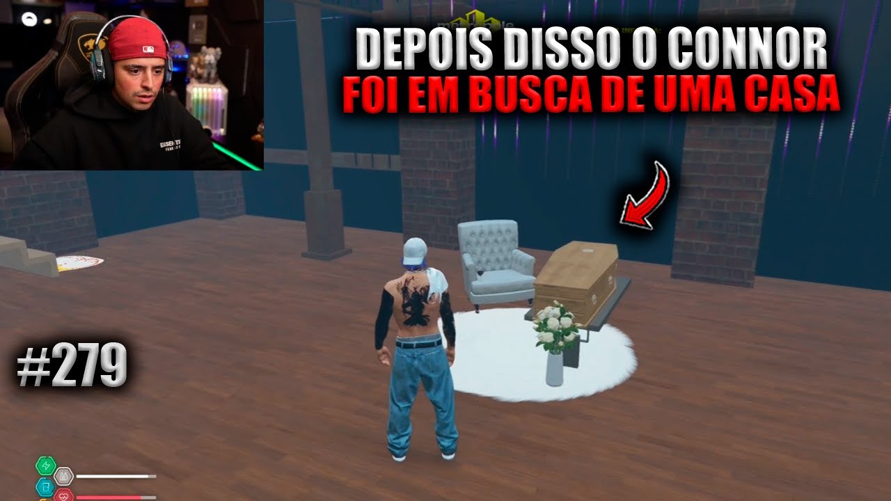 DEPOIS DISSO O CONNOR FOI EM BUSCA DE UMA NOVA CASA! 279