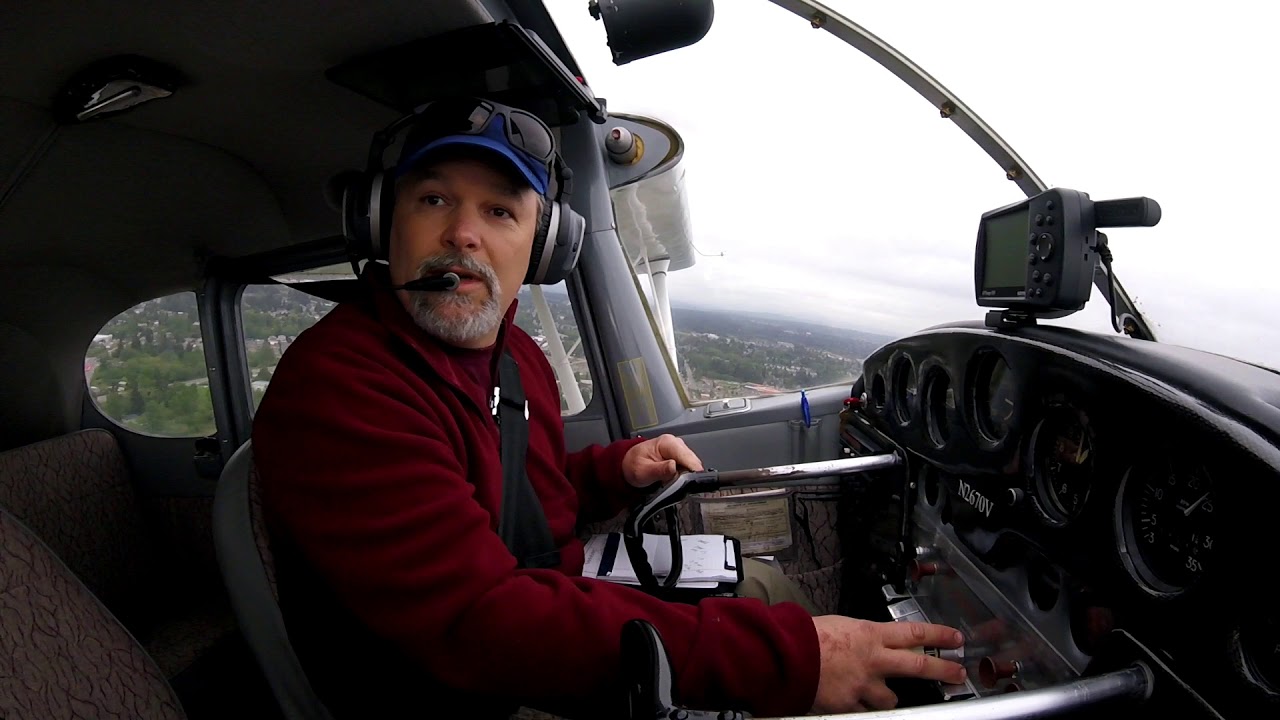 Tailwheel Practice in A 1948 Cessna 170