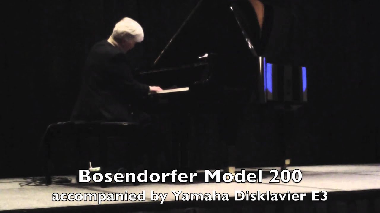 B&ouml;sendorfer Model 200 with Yamaha Disklavier E3