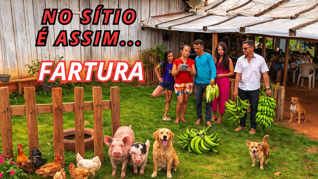 É possível sobreviver em meio alqueires de terra? Veja o que esse trabalhador consegue fazer...