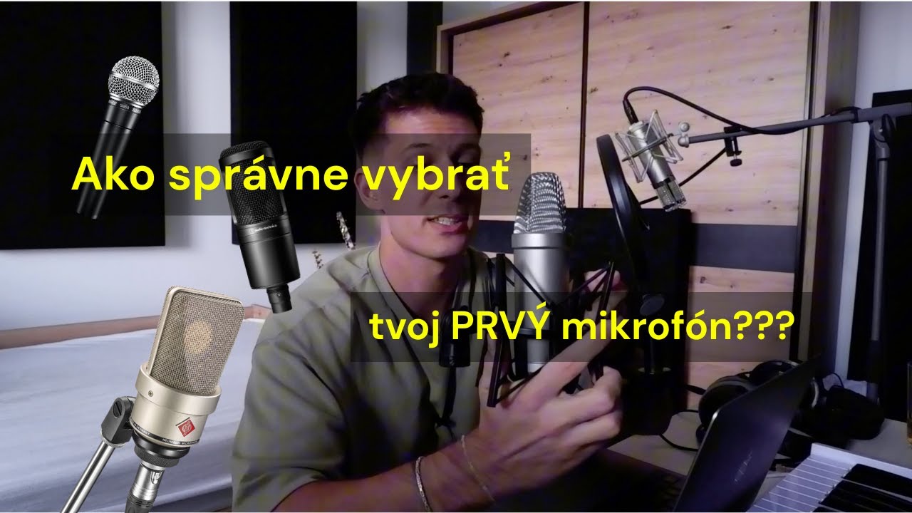 4 TIPY ako si vybrať svoj PRVÝ mikrofón!