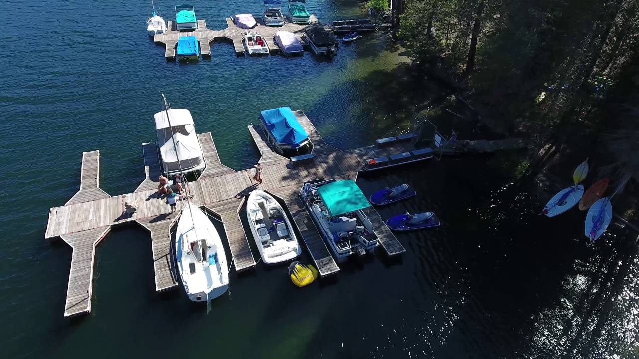 Huntington Lake Aerial Footage (2016)