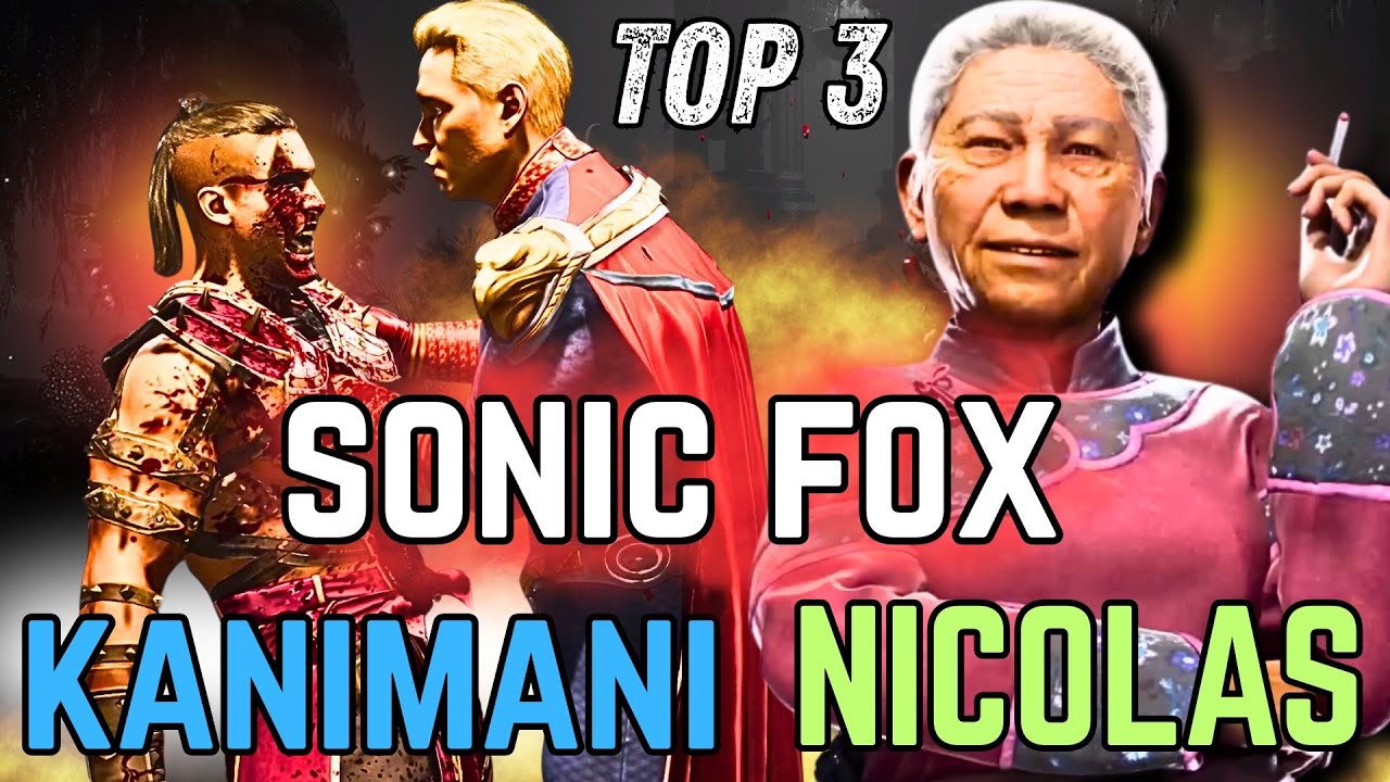 Top 3 at EVO 2025 for Mortal Kombat 1 (Grand Finals & Loser’s Finals)