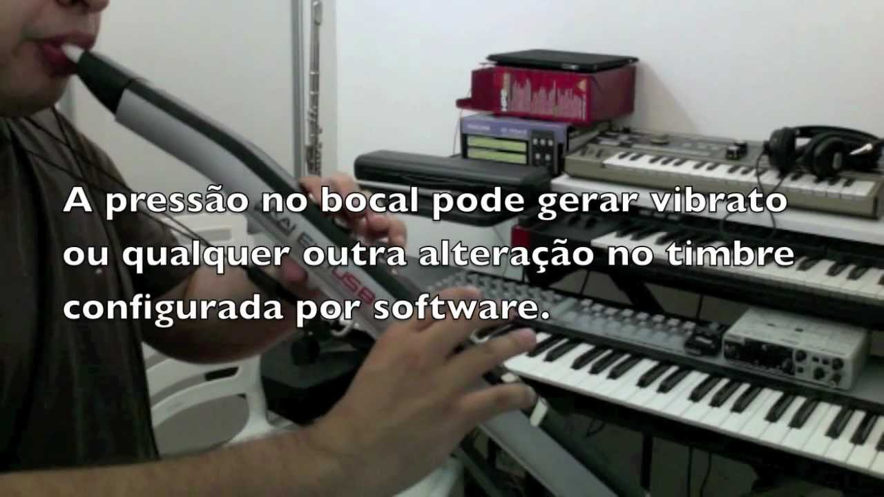 Review do Controlador de sopro Akai EWI USB - MusicApps.com.br