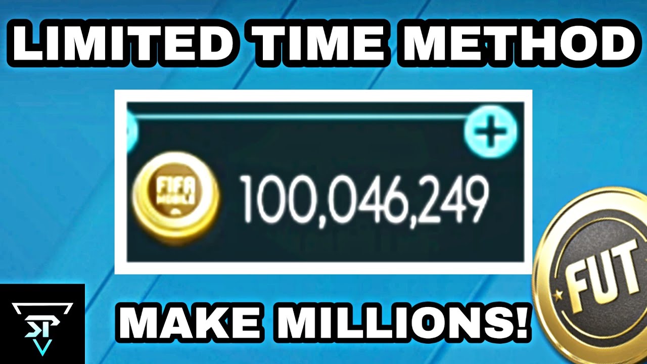 HOW TO MAKE MILLIONS IN FIFA Mobile |  LIMITED TIME METHOD | MARKET | FIFA MOBILE 20