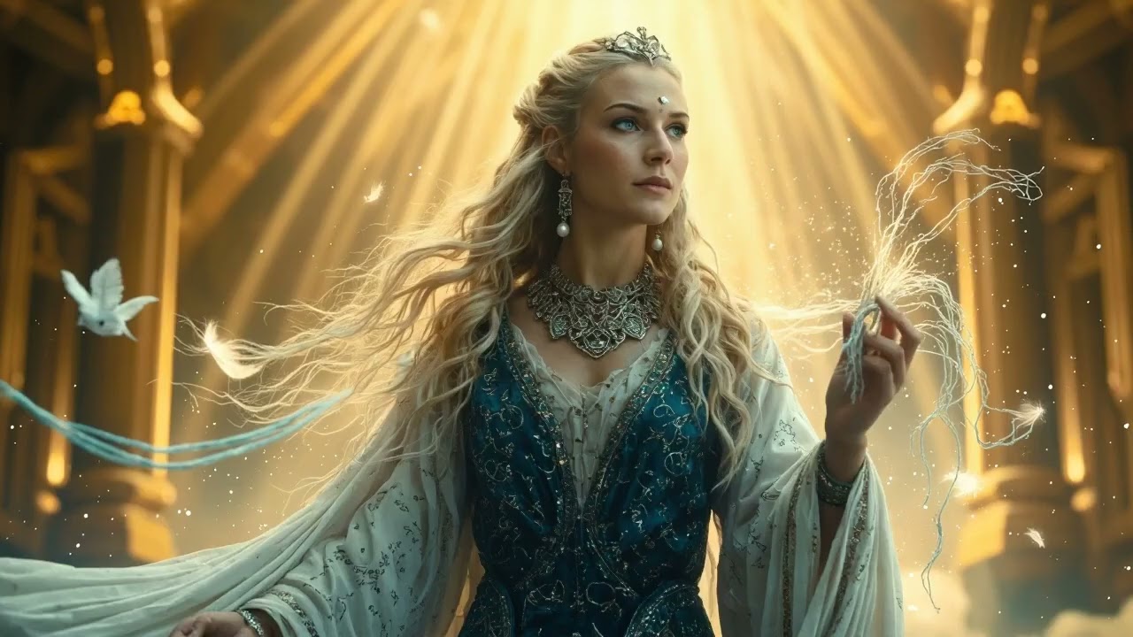 Frigg Queen of fate- Mournful Norse Lament (Lyrics)