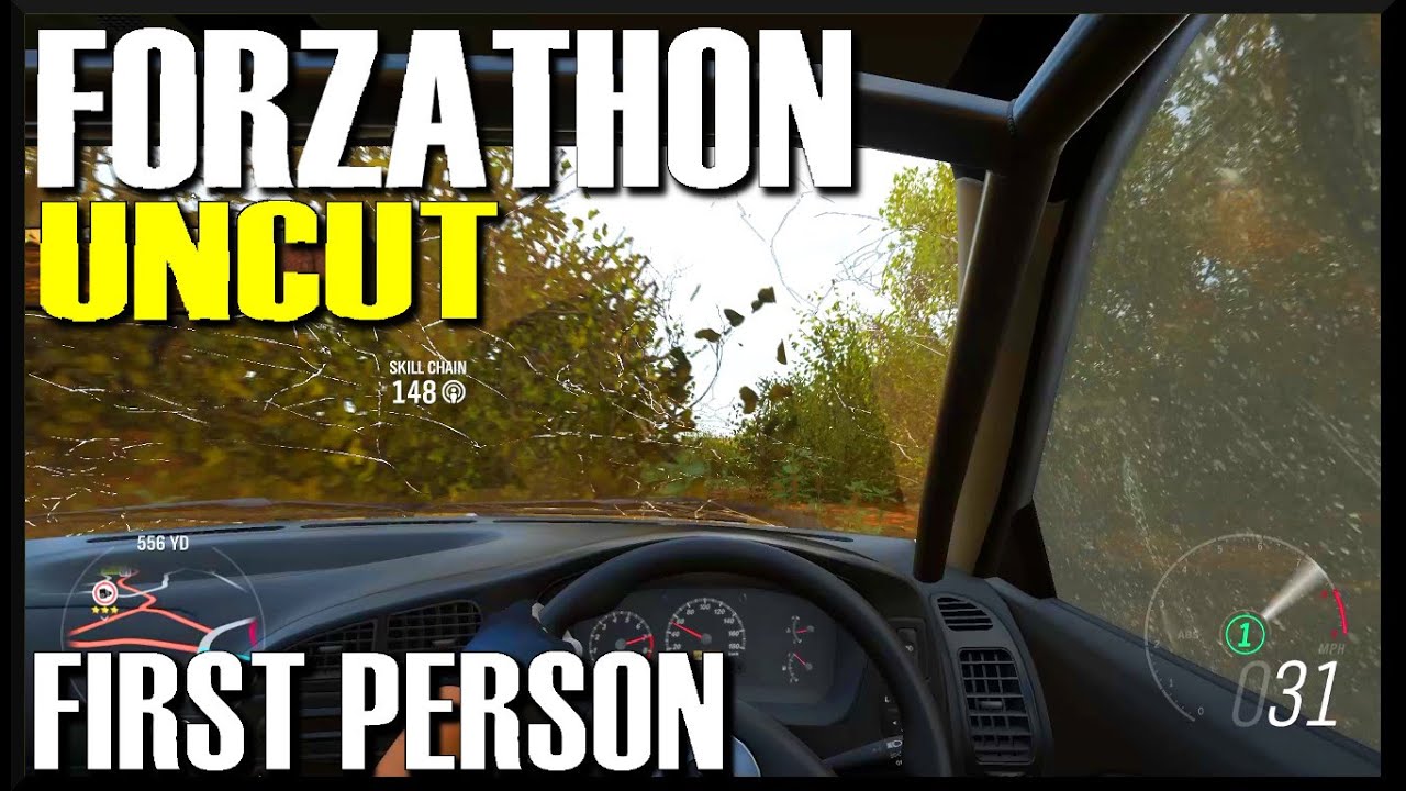 FIRST PERSON Forza Horizon - Forzathon Rally Footage