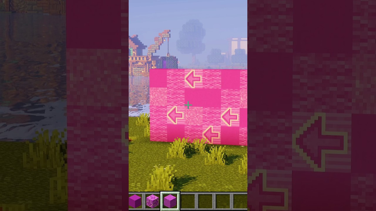 How To Texture Magenta!?#minecraft #minecraftshorts #minecraftbuilding #minecrafttutorial #tutorial