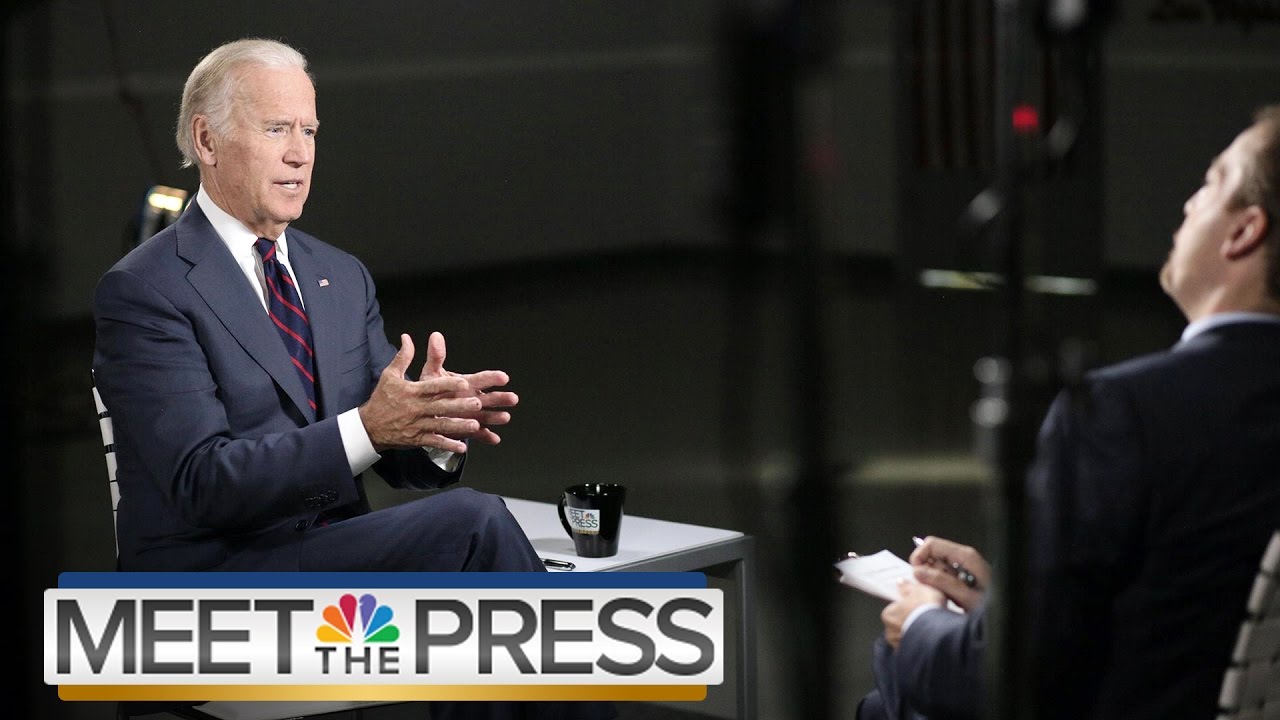 VP Joe Biden: Donald Trump Comments ‘Instinctive Abuse of Power’ (Full) | Meet The Press | NBC News