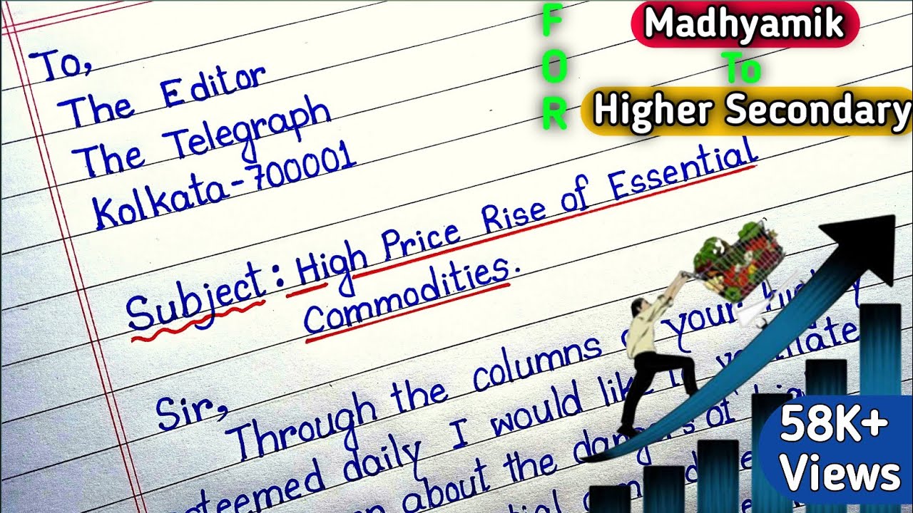 Letter to the editor about the high price rise of essential commodities | letter to the editor |