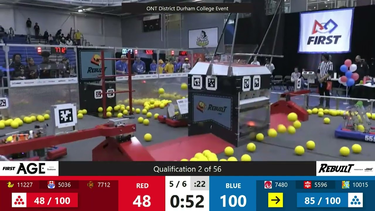 Qualification 2 - 2026 FRC ONT District Durham College Event